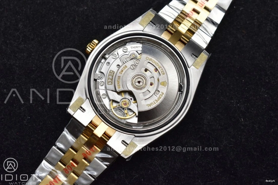 YG Gray 1:1 Bracelet 41 (Gain Weight) Dial Roman SS Best Steel 126333 Edition SH3235 904L SS ARF YG Green DateJust on Jubilee 1103